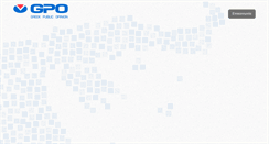 Desktop Screenshot of gpo.gr