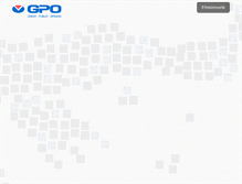 Tablet Screenshot of gpo.gr